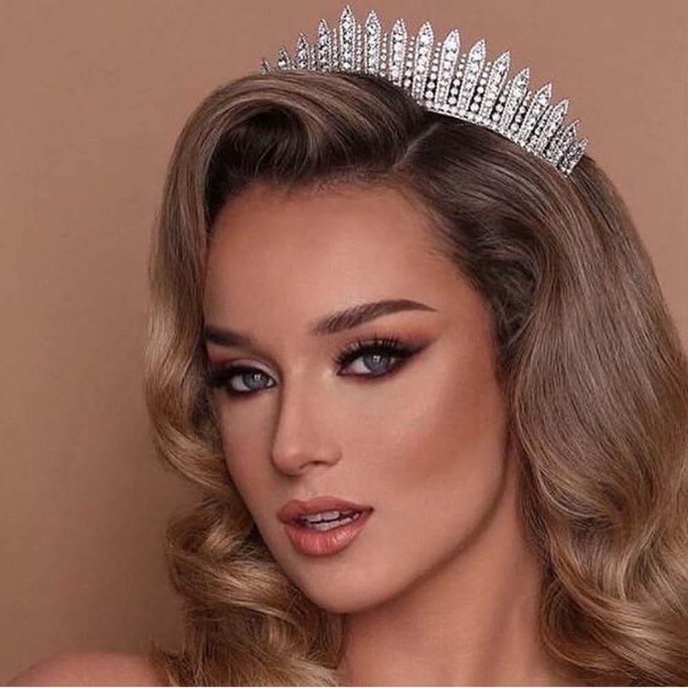 Crystal Towers Bridal Tiara